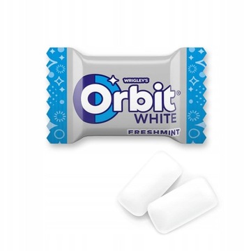 Резина mini ORBIT White Freshmint 2 драже x 100 шт