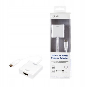 Адаптер LogiLink UA0236A USB 3.1 Type-C-HDMI Apple