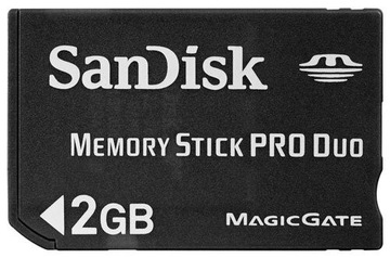 Карта памяти SanDisk MEMORY STICK Pro DUO 2 ГБ