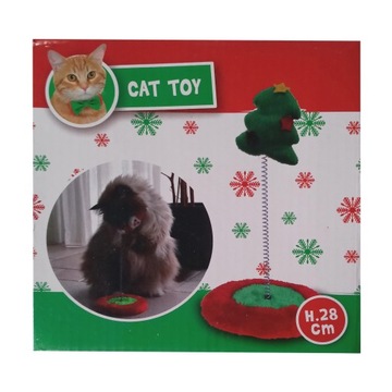 Рождественская интерактивная игрушка для кошек