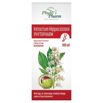 Intractum Hippocastani Phytopharm пероральная жидкость 100 мл