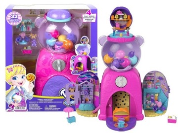 Кукла POLLY POCKET торговый автомат медведь сюрприз