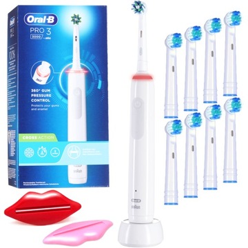 Электрическая зубная щетка Oral-B PRO 3 3000 комплект