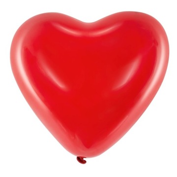 Красные сердечные шары 23 см 100шт для свадьбы и свадьбы