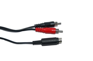 2 x RCA - SVHS 4-контактный кабель 1,5 м