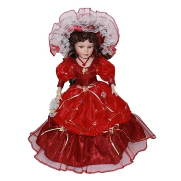 15,74-дюймова порцелянова лялька в стилі Леді, з