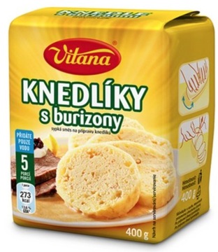 Vitana Kndedliki Чеська пшениця з повітряним рисом 400г