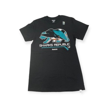 Мужская футболка с коротким рукавом Reebok San Jose Sharks NHL s