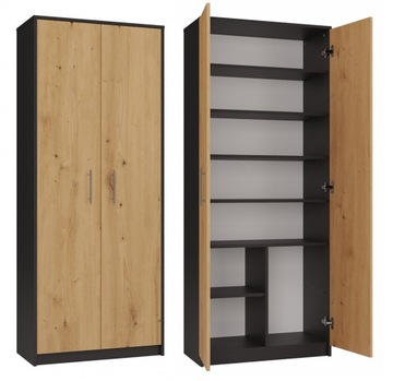 Regal Oliv 2D антрацит ARTISAN 74x35x180