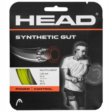 Теннисный трос Head Synthetic Gut 1.25 желтый