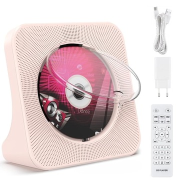 CD-ПЛЕЄР ПОРТАТИВНИЙ ДИНАМІК BT 5.0