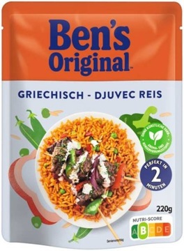 Ben's Original готовое греческое блюдо рис с овощами 220г