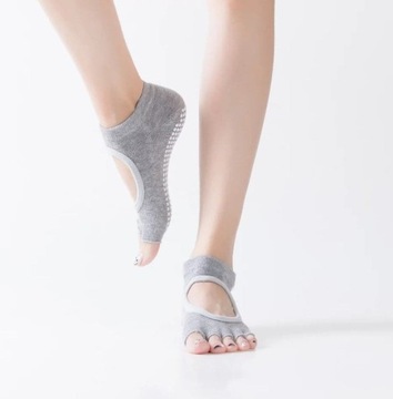 Нескользящие носки пилатес фитнес йога 21