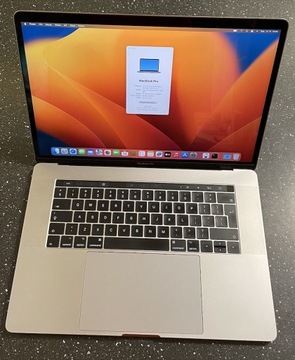 Macbook Pro 15 " 2017 a1707 i7 3.1 16GB 1024ssd Q6 дуже хороший-опис