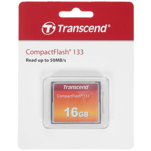 Карта TRANSCEND 16GB CompactFlash CF 133