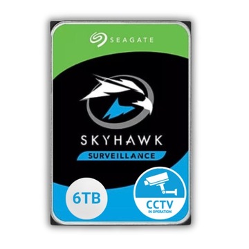 6TB SEAGATE SKYHAWK ЖЕСТКИЙ ДИСК ДЛЯ МОНИТОРИНГА DVR 6000GB HDD ST6000VX***