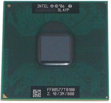Intel Core2 Duo T8100 SLAYP
