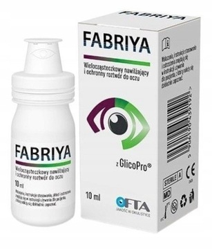 Fabriya, увлажняющие глазные капли, 10 мл