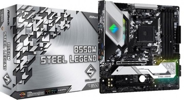 Материнська плата ASRock B550M Steel LEGEND