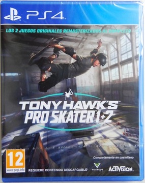 Tony Hawk'S Pro Skater 1 + 2 PS4 / PS5