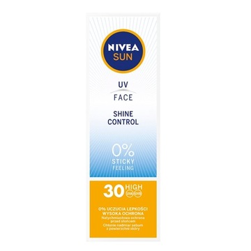 Nivea Sun UV Face матирующий крем для лица с высокой защитой SPF30 50 мл