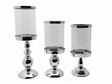 ПОДСВЕЧНИКИ GLAMOUR CHROME DECO HOME ВТОРОГО СОРТА