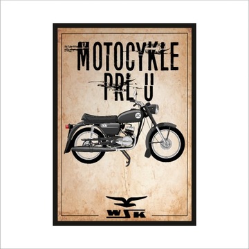 Картина на стену мотоциклы PRLu WSK