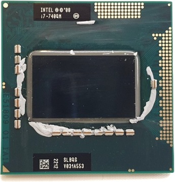 Процессор Intel Core i7-740qm 6M cache, 1.73 GHz SLBQG