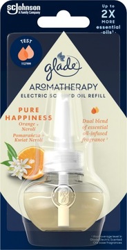 Запас GLADE Aromatherapy Electric scented oil-Pure Happiness orange 20 ml