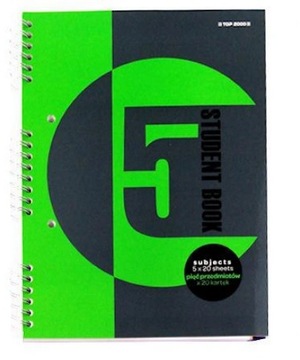 B5 100k решітка Студентська книга TOP 2000