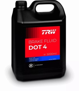 ТОРМОЗНАЯ ЖИДКОСТЬ DOT4 5L TRW / WERTTEILE BRAKE FLUID