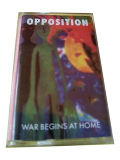 OPPOSITION WAR BEGINS at HOME аудиокассета