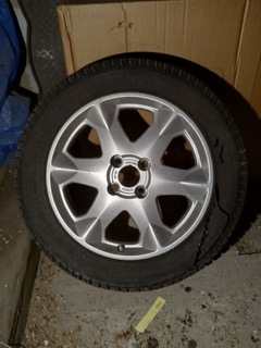 WHEEL SPARE FULL TO RENAULT SCENIC 1
