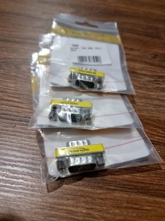 Роз'єм VGA 15 pin male-male-3 штуки-нові