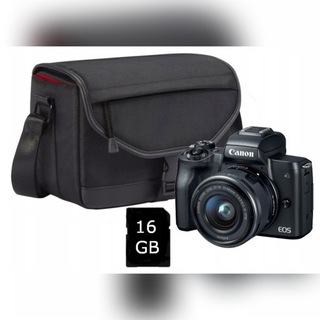 Фотокамера CANON EOS M50 wi-fi + 15 - 45mm + Сумка + SD