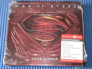HANS ZIMMER MAN of STEEL 2 CD Metal Red Box