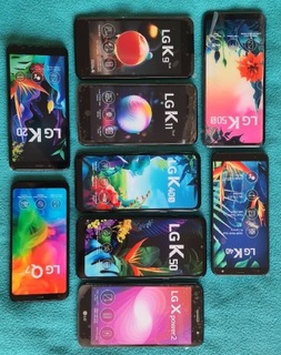 Набор из 9 фиктивных телефонов LG