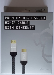 Кабель Silver Monkey HDMI 2.0 в обплетенні 3 м-Новий