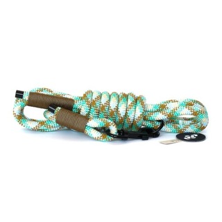 Повідець для собак з мотузкою-КОРДИЛА-м'ята / бронза ~270 см