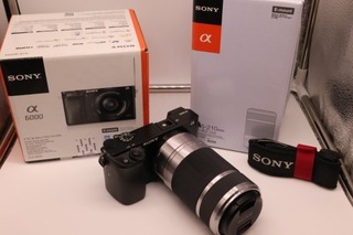 Sony A6000 + об'єктив E 50-210 мм + додатково