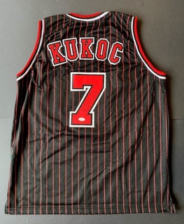 NBA Toni KUKOC футболка с автографом