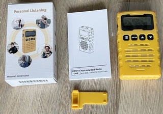 Карманное мини-радио DAB + / FM с RDS а. 3xAAA
