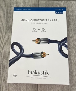 Кабель сабвуфера In-acoustik Premium RCA 2m