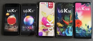 Набор из 5 фиктивных телефонов LG