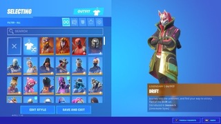 Fortnite счет с 2018 / 250 + скинов / PC только