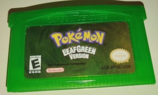 Pokemon LeafGreen игровой картридж GameBoy Game Boy