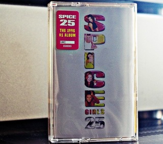 Spice Girls - 25 лет, yellow, ltd, кассета, фольга