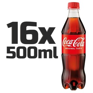 Coca-cola пляшка 16x500ml дешево!!