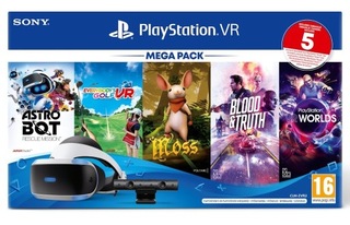 Sony PlayStation VR Mega Pack V3 (ваучер 5 игр)