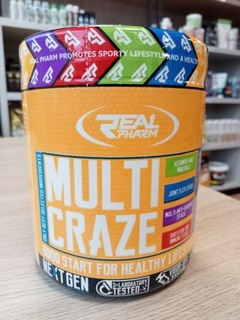 Real Pharm Multi Craze 270 tab. Orange Triad Promo